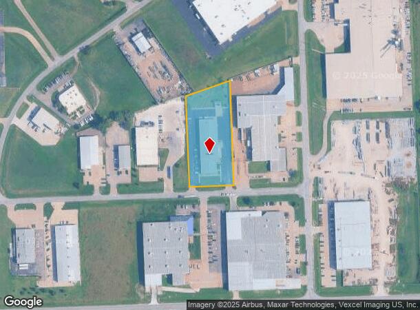 9888 W York St, Wichita, KS Parcel Map