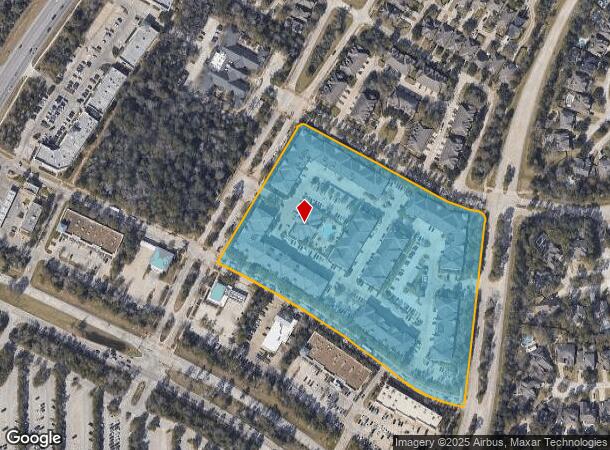  10851 W Montfair Blvd, Spring, TX Parcel Map