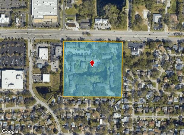  6910 W Waters Ave, Tampa, FL Parcel Map