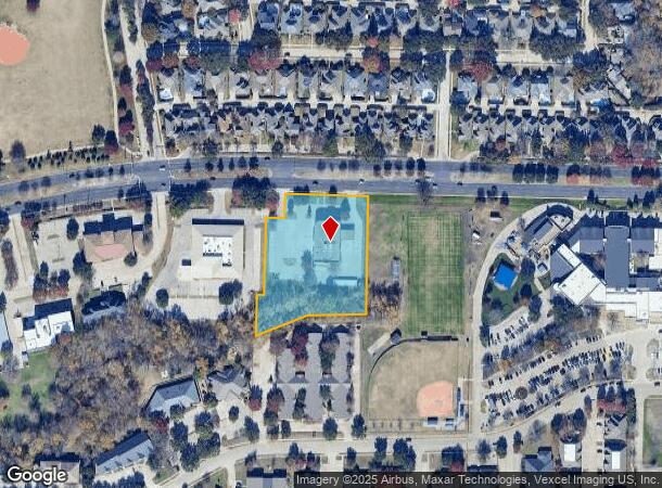  5224 W Plano Pkwy, Plano, TX Parcel Map