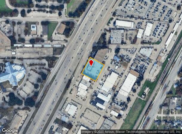  512 N Central Expy, Richardson, TX Parcel Map