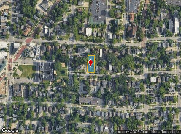 413 Lawrence St, Ann Arbor, MI Parcel Map