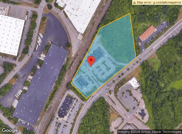  287 School St, Mansfield, MA Parcel Map