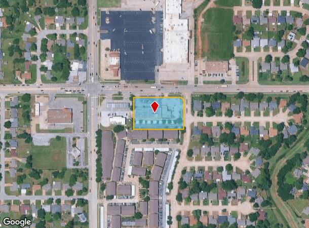 120 E Vandament Ave, Yukon, OK Parcel Map