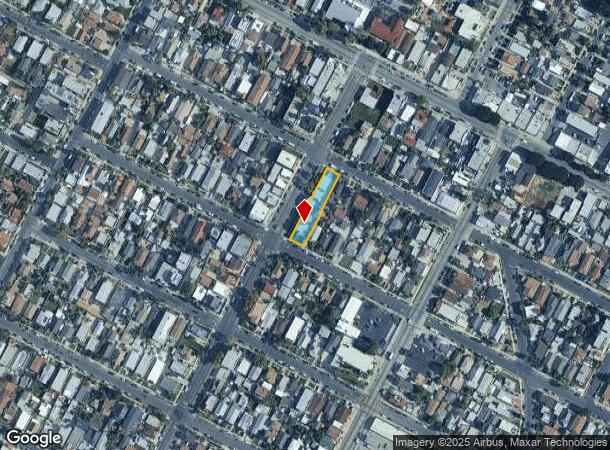  2800 Fairmount St, Los Angeles, CA Parcel Map