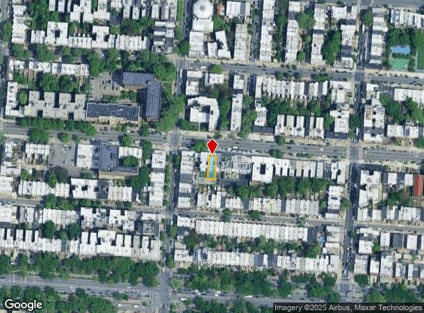  1110 Saint Johns Pl, Brooklyn, NY Parcel Map