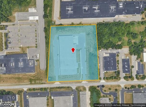  1681 Harmon Rd, Auburn Hills, MI Parcel Map