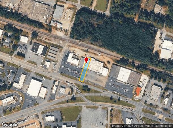  2017 E Main St, Easley, SC Parcel Map
