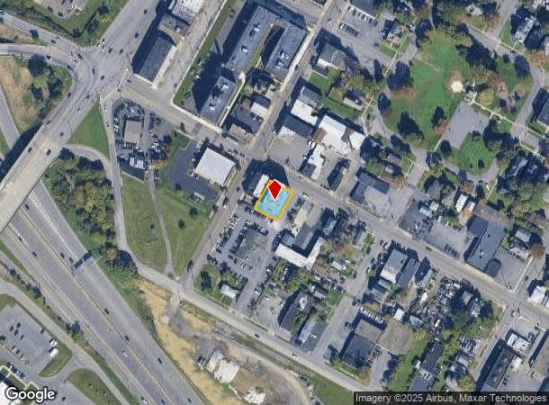  1629 N Salina St N, Syracuse, NY Parcel Map