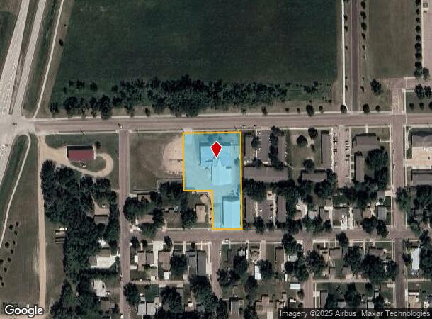 1110 W 7Th & 1017 West 8Th Ave, Mitchell, SD Parcel Map