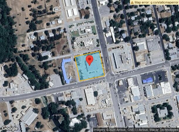  100 N Water St, Burnet, TX Parcel Map