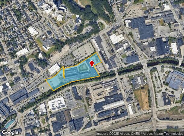  68 Hemlock St, Providence, RI Parcel Map