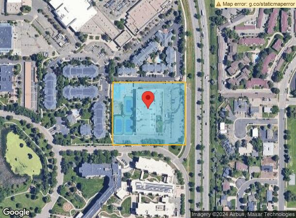  505 Thunderbird Ct E, Boulder, CO Parcel Map