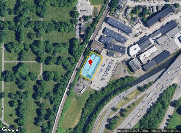  1 Appian Way, Worcester, MA Parcel Map