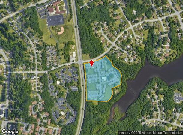 900 Lakecrest Ave, High Point, NC Parcel Map