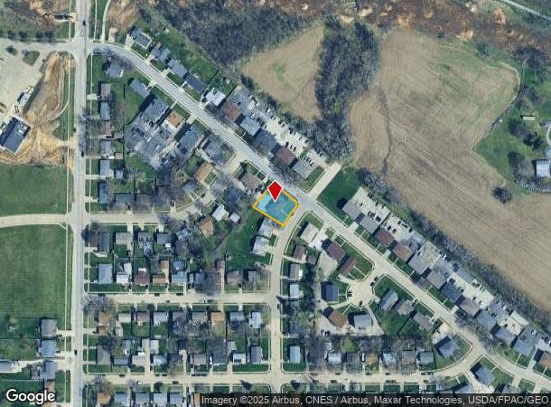 3028 N Michigan Ave, Davenport, IA Parcel Map