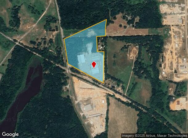 3200 County Road 203 N, Henderson, TX Parcel Map