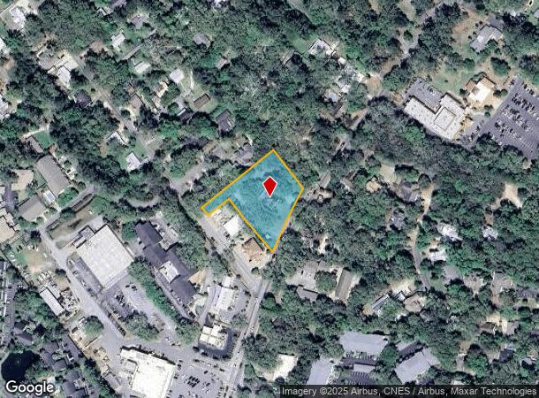  1811 Frederica Rd, Saint Simons Island, GA Parcel Map