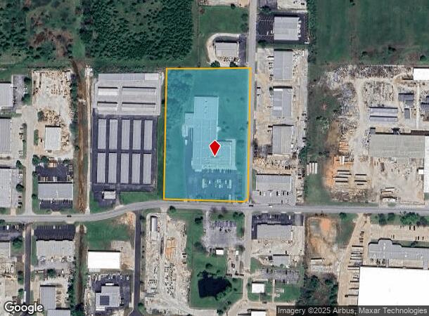 1101 Eaglecrest St, Nixa, MO Parcel Map