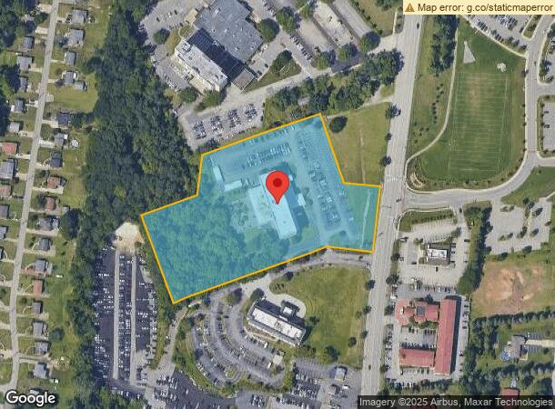  8402 University Blvd, Coraopolis, PA Parcel Map