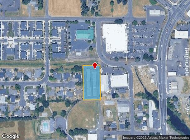  1701 Juniper St, Junction City, OR Parcel Map