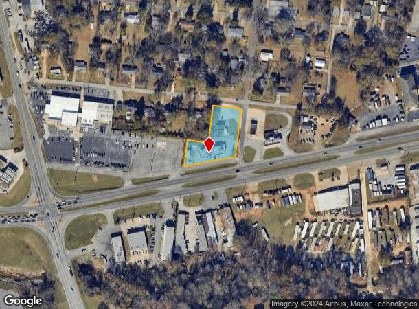  500 Skyland Blvd, Tuscaloosa, AL Parcel Map