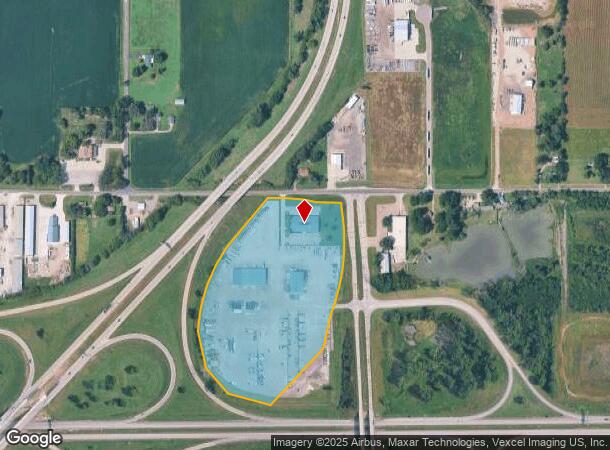 3805 Nw 25Th St, Topeka, KS Parcel Map