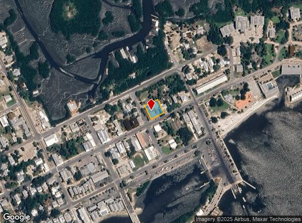 373 2Nd St, Cedar Key, FL Parcel Map