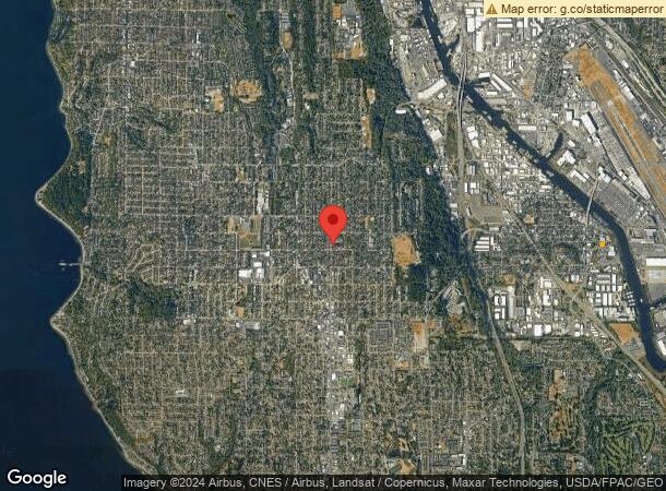  8700 16Th Ave Sw, Seattle, WA Parcel Map