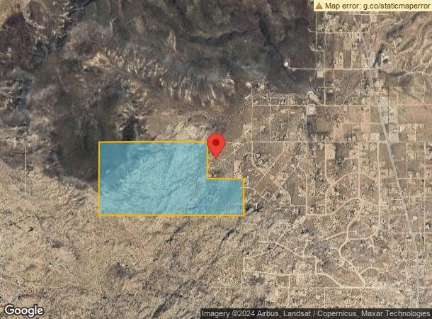  55800 Skyline Ranch Rd, Yucca Valley, CA Parcel Map