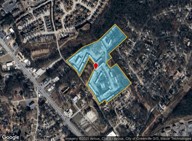  357 Hillandale Rd, Greenville, SC Parcel Map