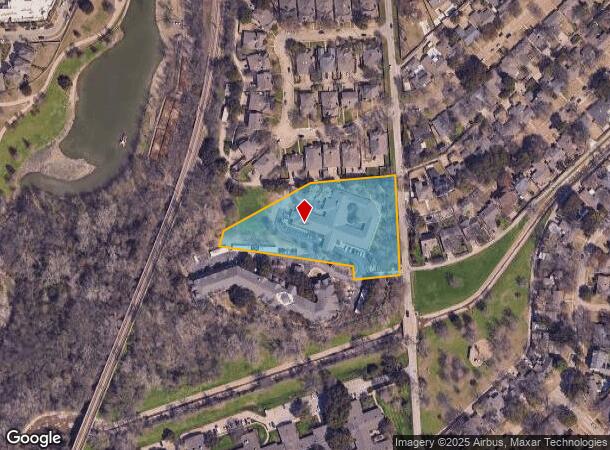 9271 White Rock Trl, Dallas, TX Parcel Map