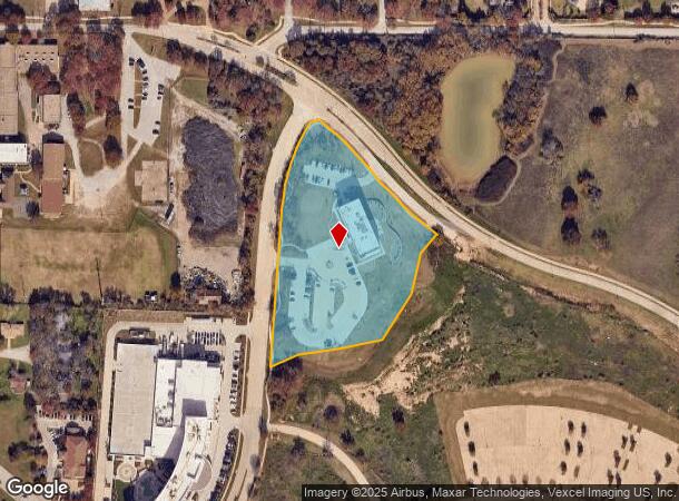  1021 Grace Ln, Southlake, TX Parcel Map