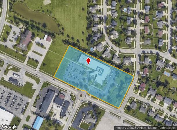  1881 Chicago St, De Pere, WI Parcel Map