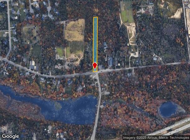 211 Main St, Yaphank, NY Parcel Map