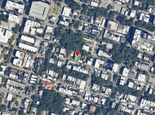  117 W Charlton St, Savannah, GA Parcel Map