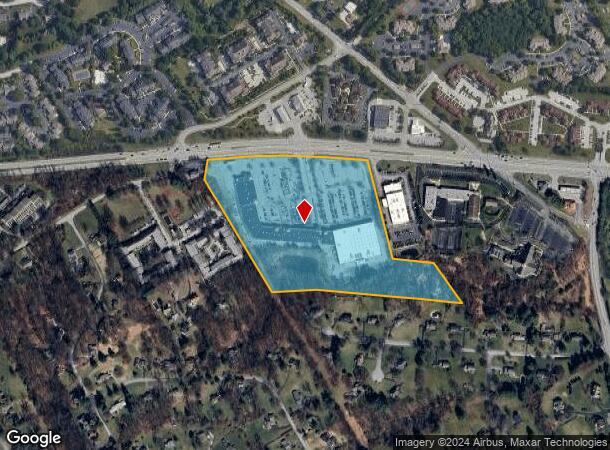  1566 W Chester Pike, West Chester, PA Parcel Map