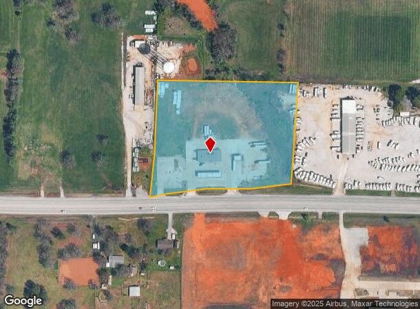 1398 W Henri De Tonti Blvd, Springdale, AR Parcel Map