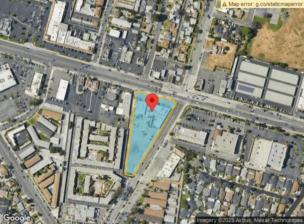  11330 Washington Blvd, Whittier, CA Parcel Map