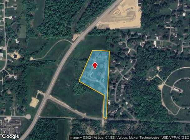  3139 Sandhurst Dr, Zanesville, OH Parcel Map