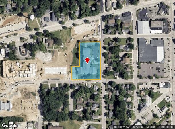  206 S Marietta St, Verona, WI Parcel Map