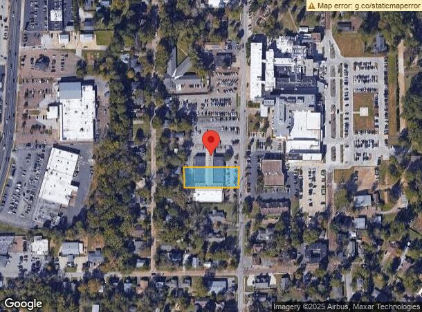  1023 N Mound St, Nacogdoches, TX Parcel Map