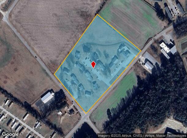  610 S Williams Dr, Benson, NC Parcel Map