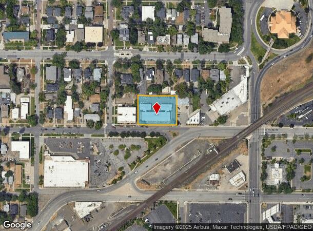  1712 W 2Nd Ave, Spokane, WA Parcel Map