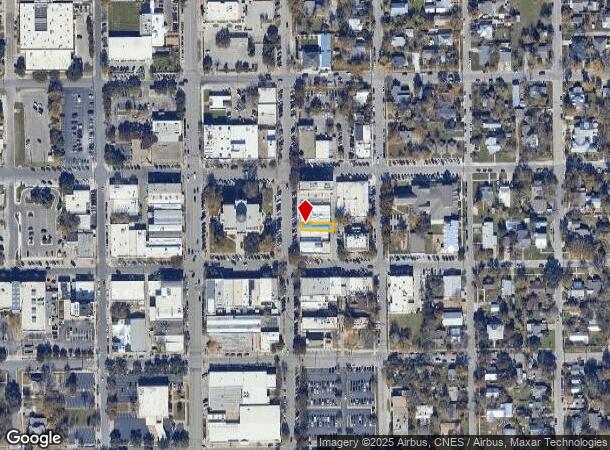  711 S Main St, Georgetown, TX Parcel Map