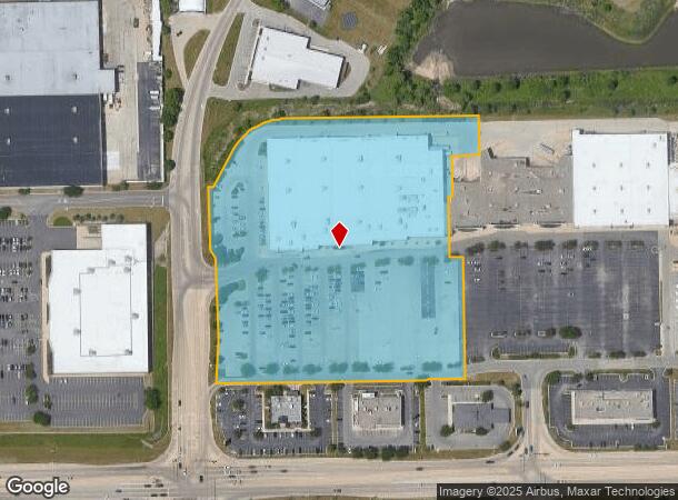 9833 N Alpine Rd, Machesney Park, IL Parcel Map