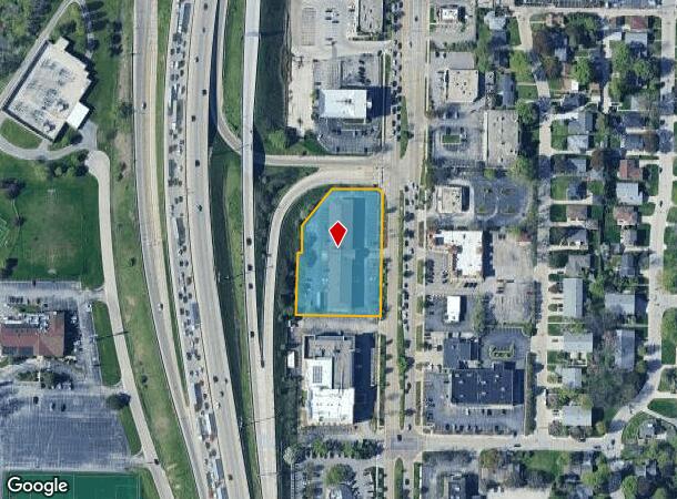 5485 N Port Washington Rd, Milwaukee, WI Parcel Map