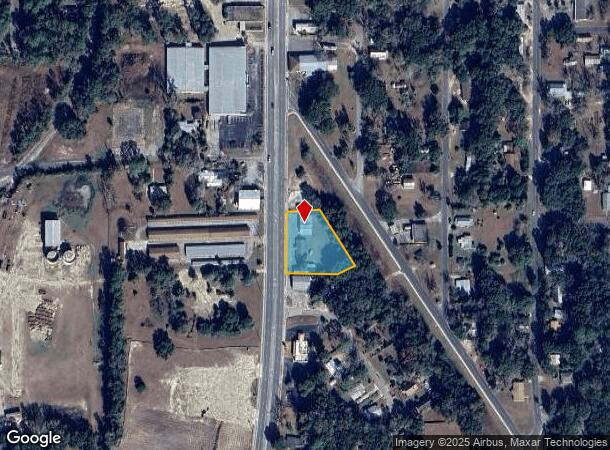 1306 S Jefferson St, Perry, FL Parcel Map