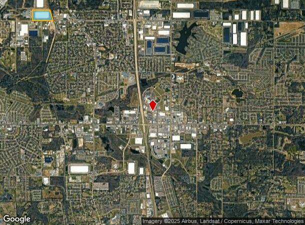  2400 Stateline Rd W, Southaven, MS Parcel Map