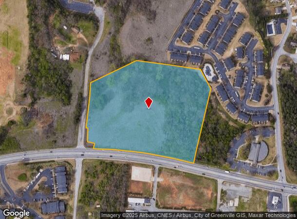  W Butler Rd, Greenville, SC Parcel Map